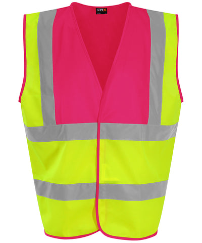 Waistcoat | hv yellow/pink