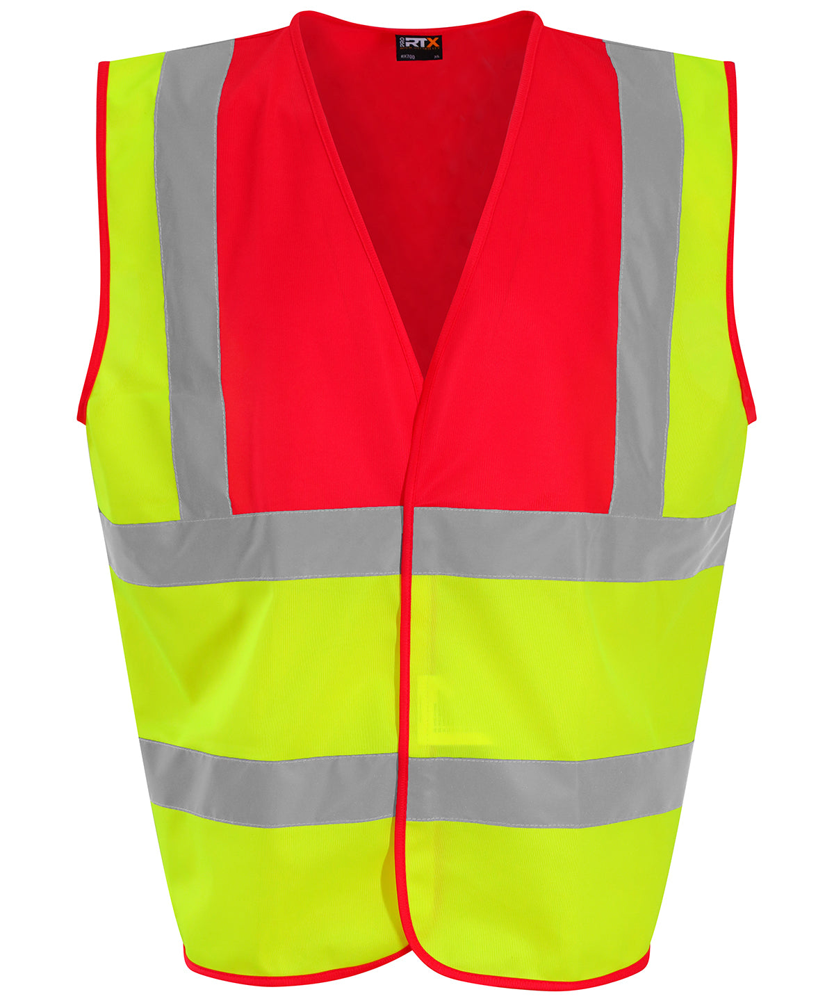 Waistcoat | hv yellow/red