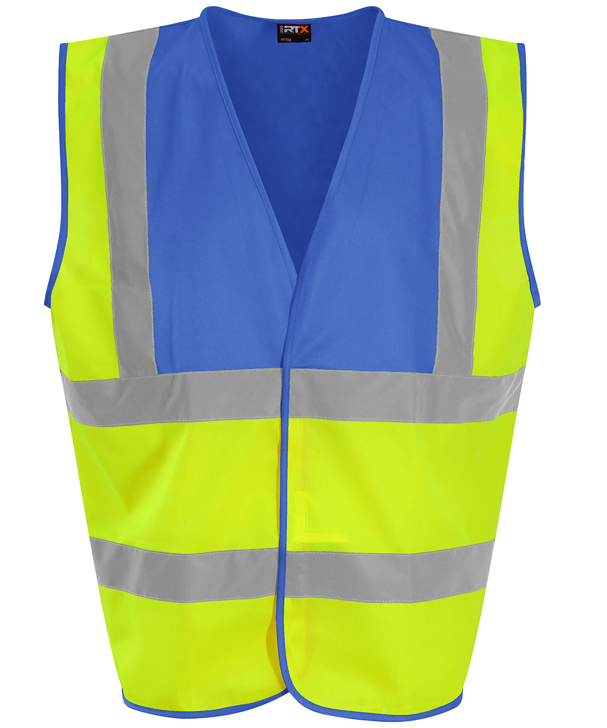 Waistcoat | hv yellow/royal blue