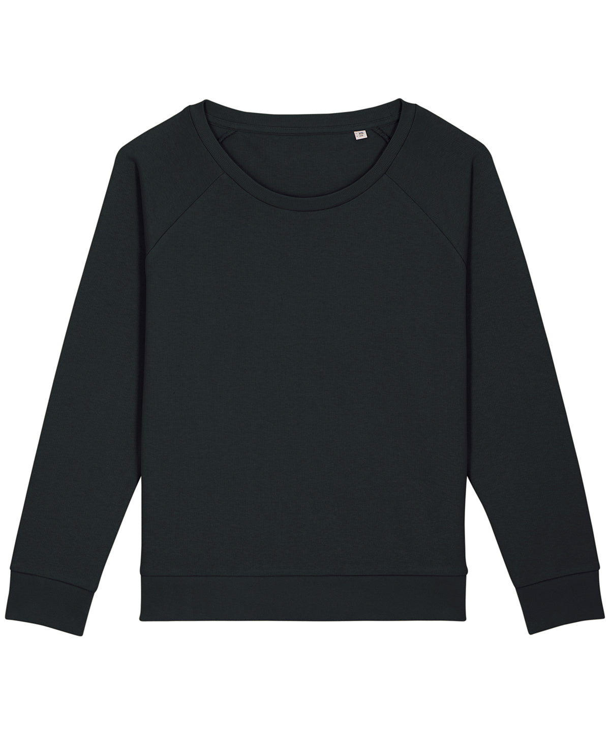 Womens Stella Dazzler relaxed fit sweatshirt (STSW125) | Black