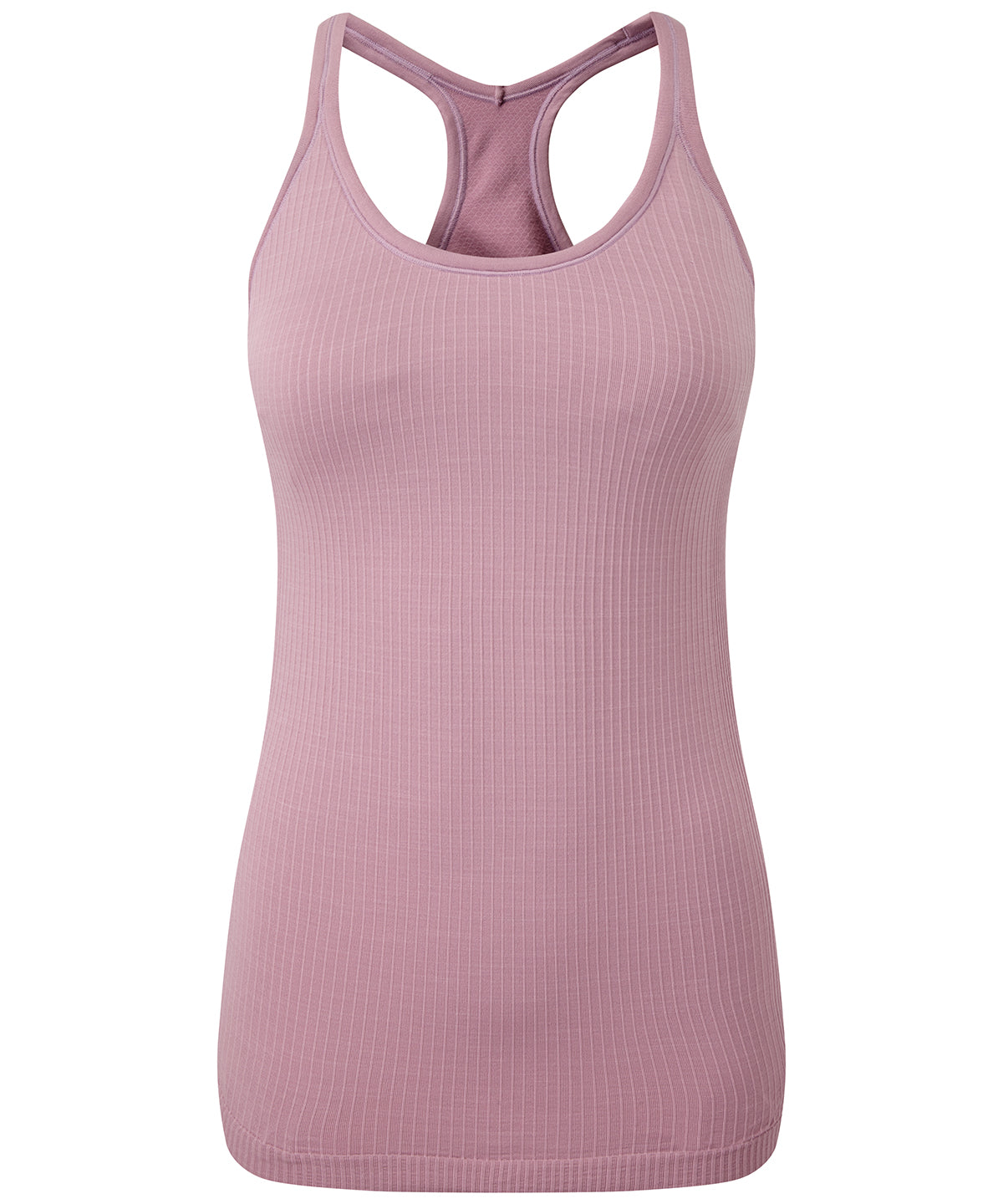Womens TriDri® seamless 3D fit multi-sport sculpt vest with secret support | mauve