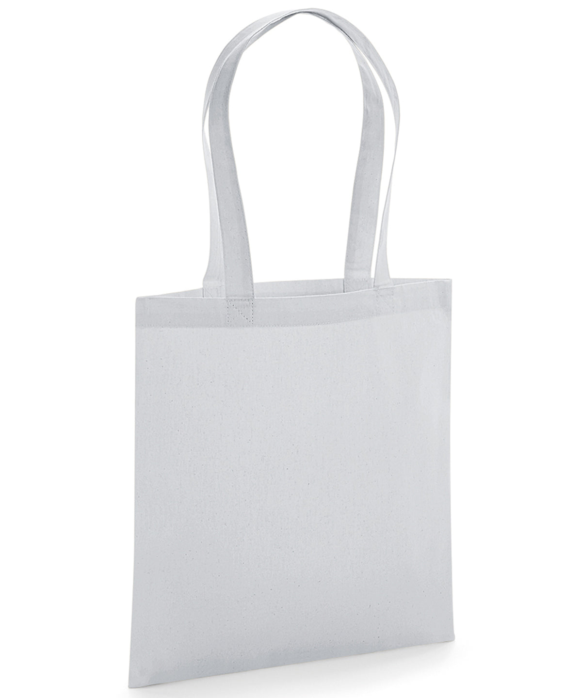 Organic premium cotton tote | light grey