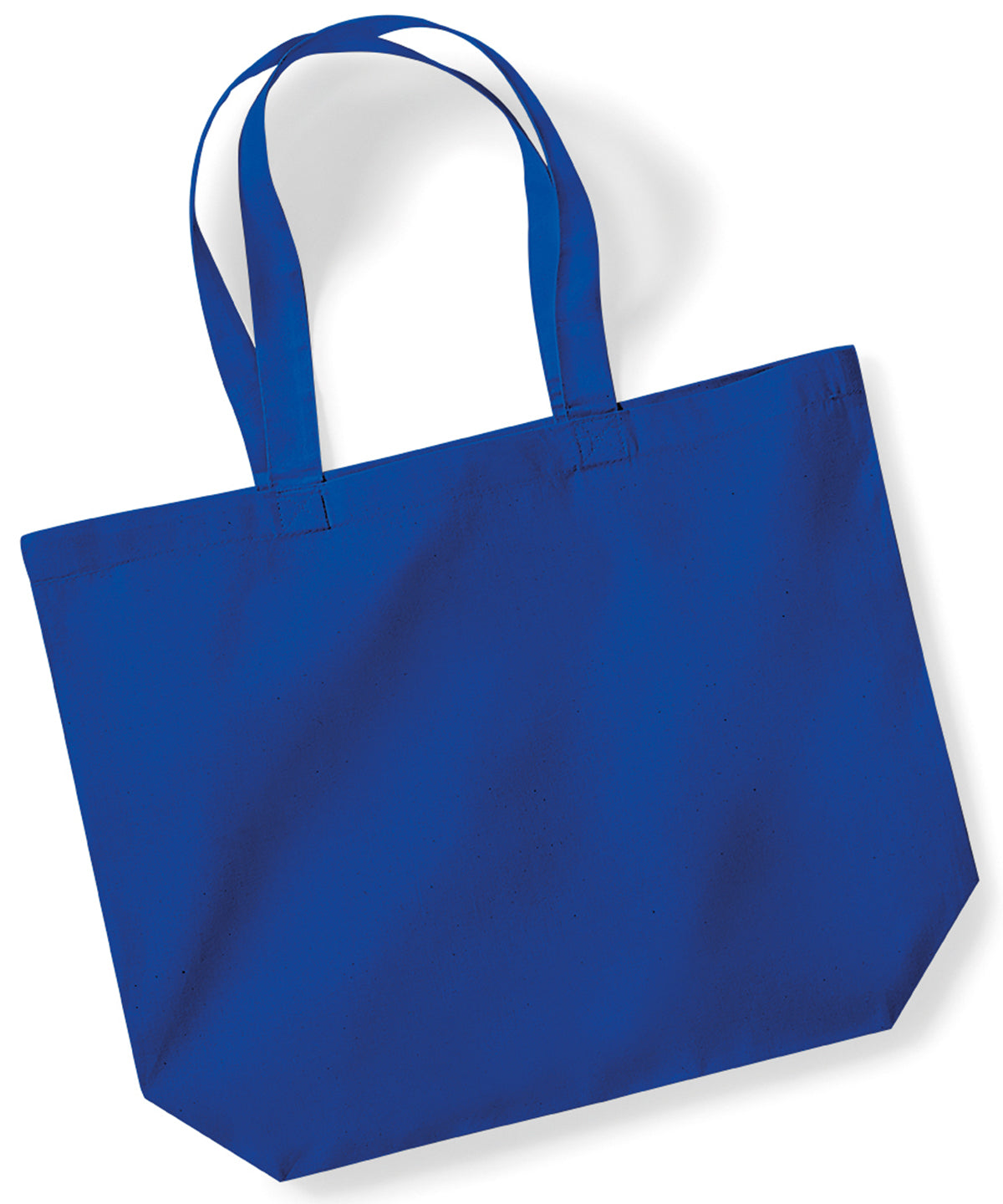 Organic premium cotton maxi tote | Bright Royal