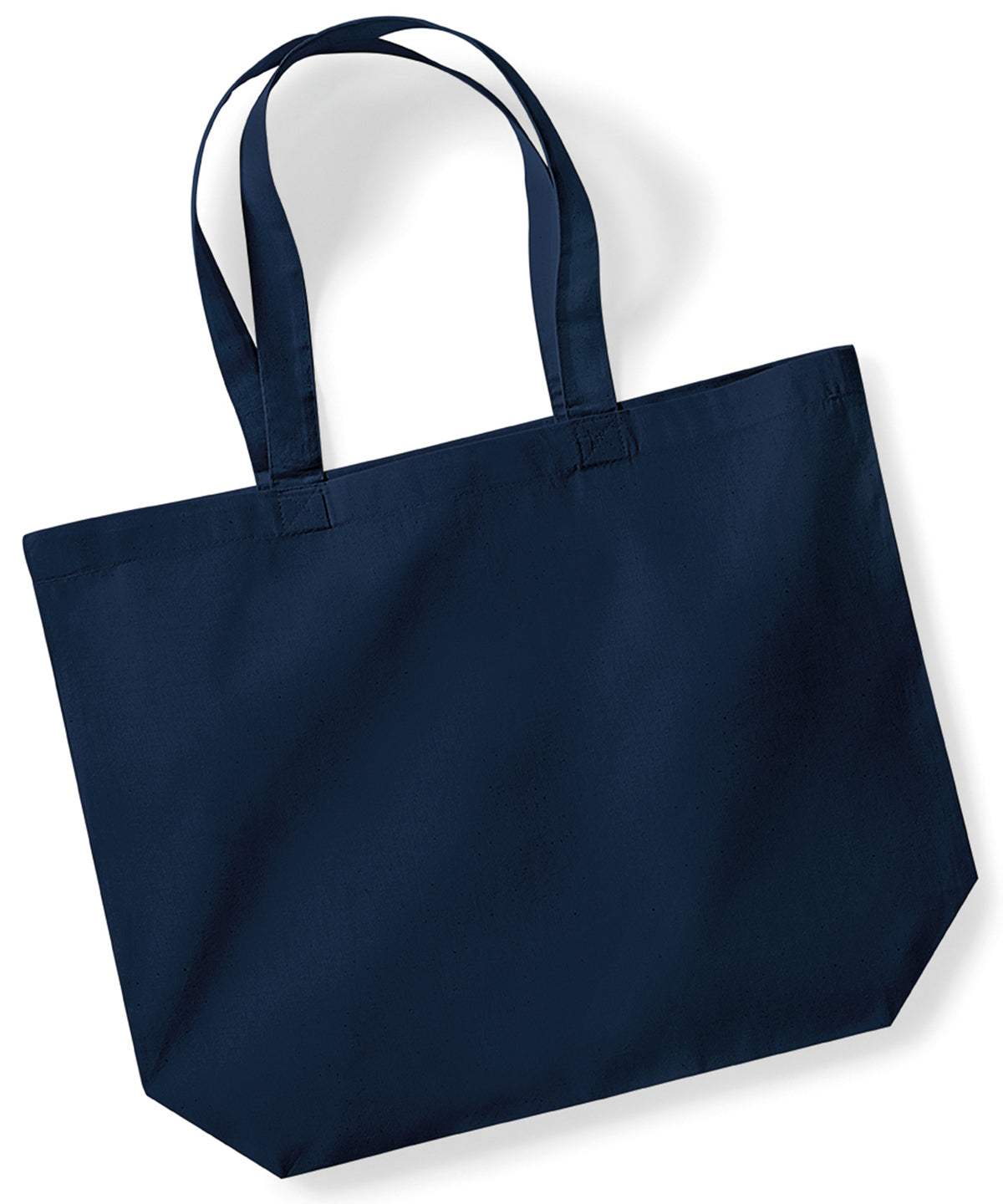 Organic premium cotton maxi tote | french navy