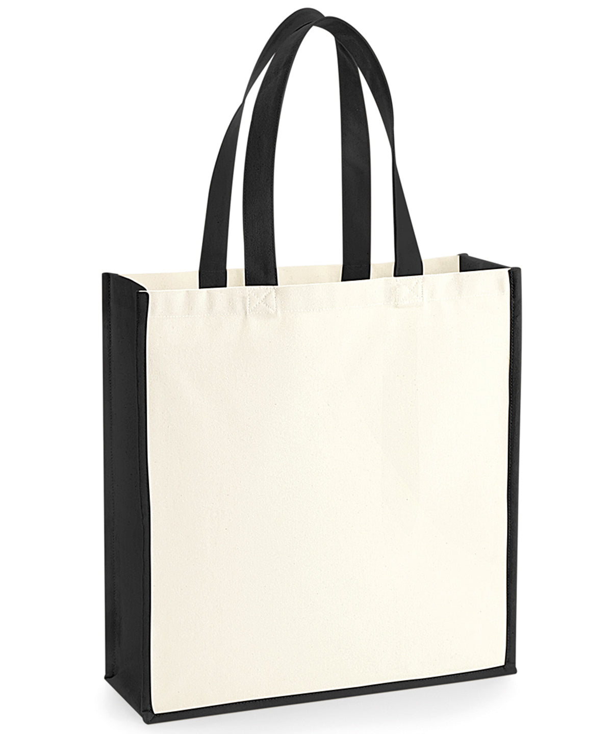 Gallery canvas tote | natural/black