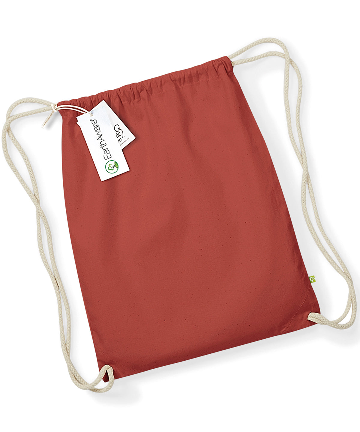 EarthAware® organic gymsac | Orange Rust