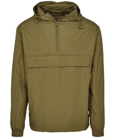 Basic pullover jacket | olive