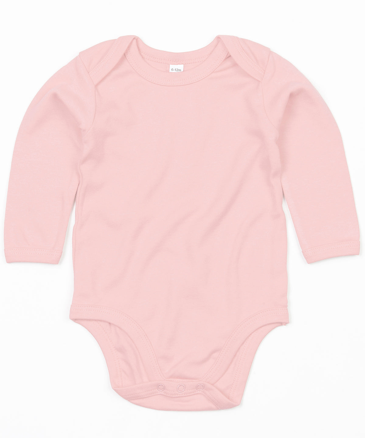 Baby organic long sleeve bodysuit | Organic Powder Pink
