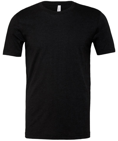 Unisex heather CVC short sleeve t-shirt | black heather