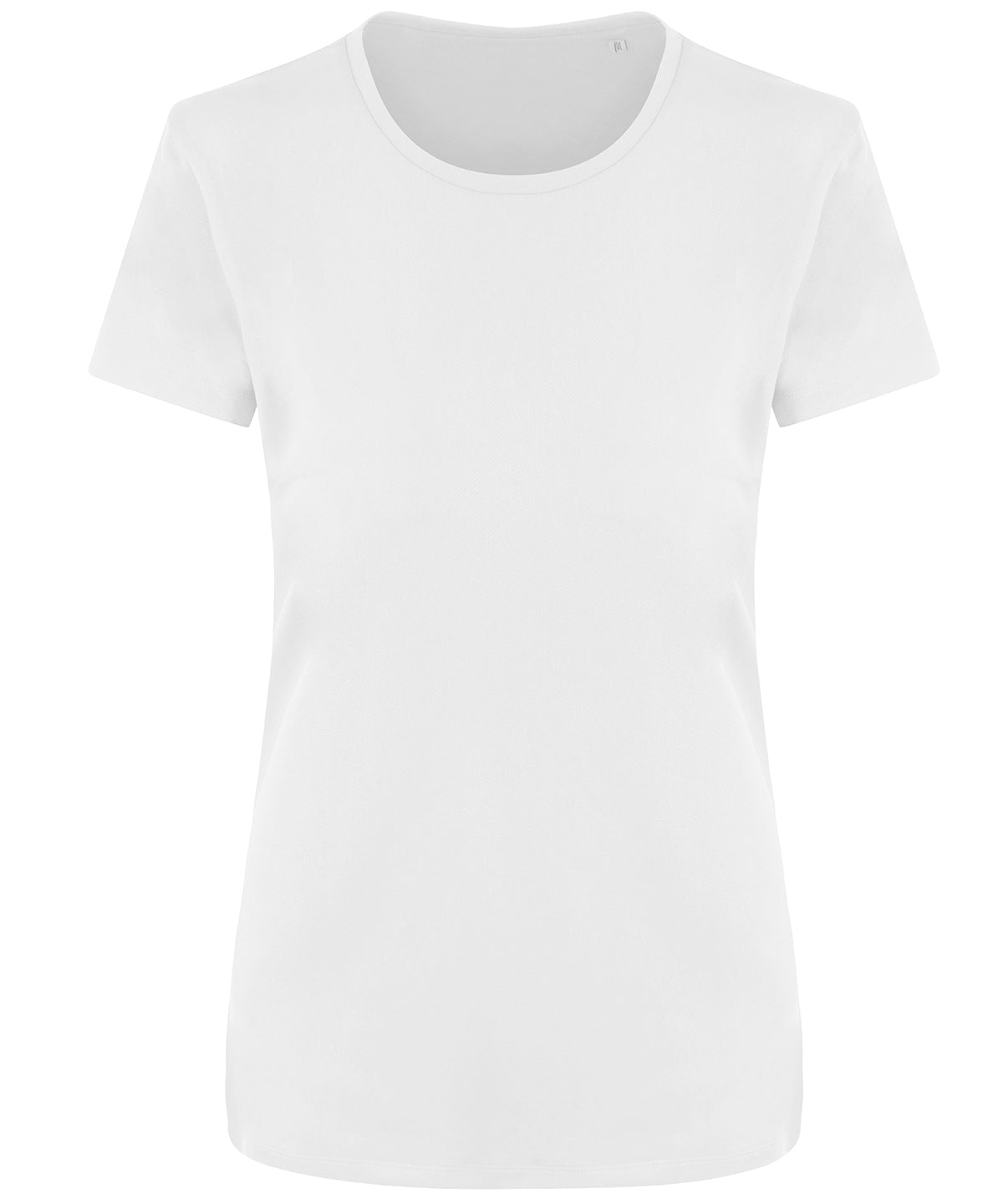 Womens Ambaro recycled sports tee | arctic white