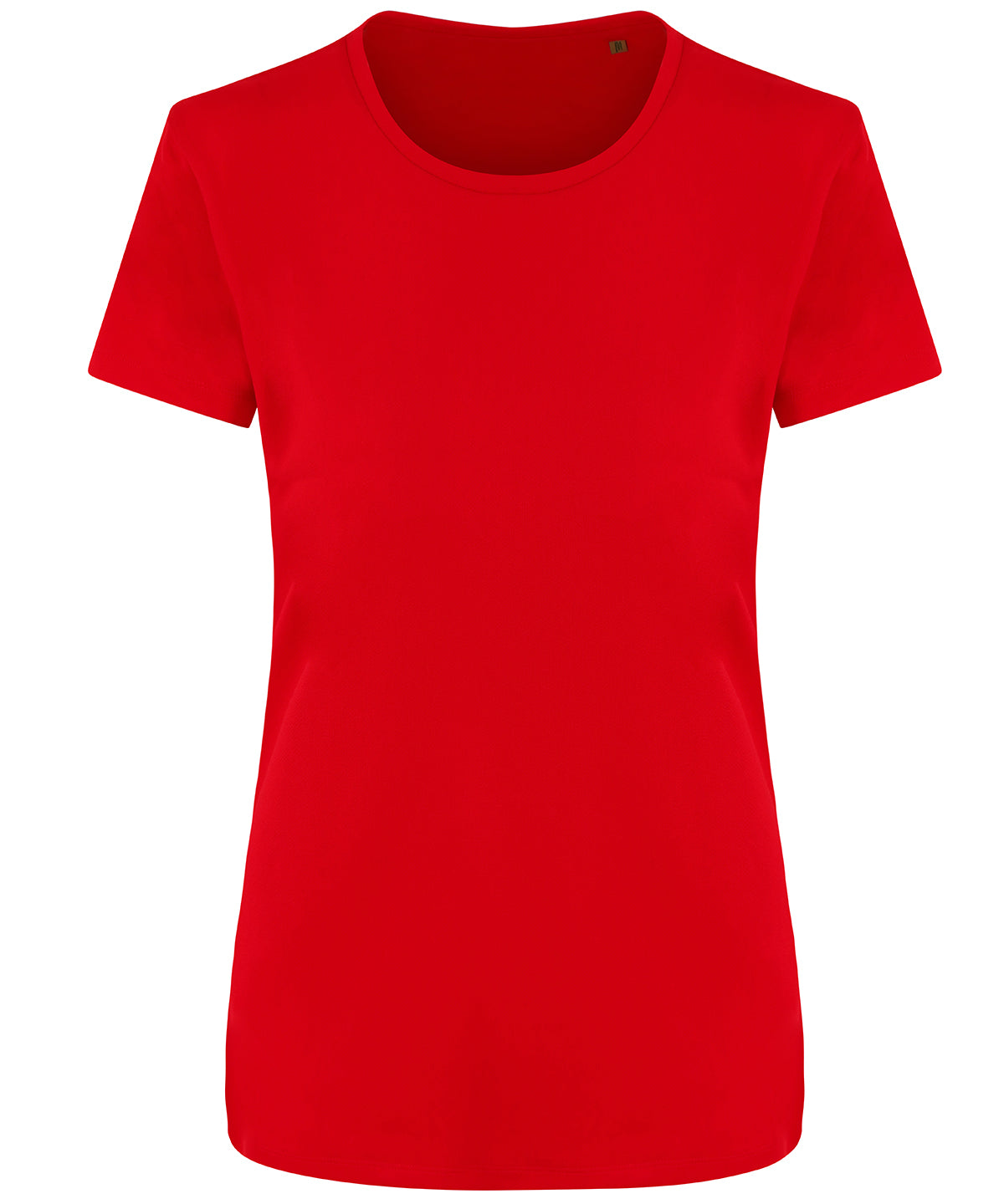 Womens Ambaro recycled sports tee | fire red
