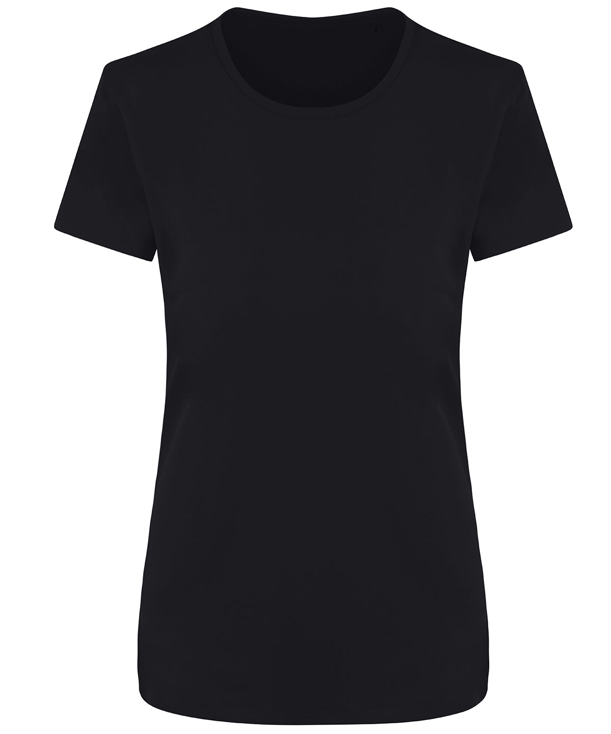 Womens Ambaro recycled sports tee | Jet Black