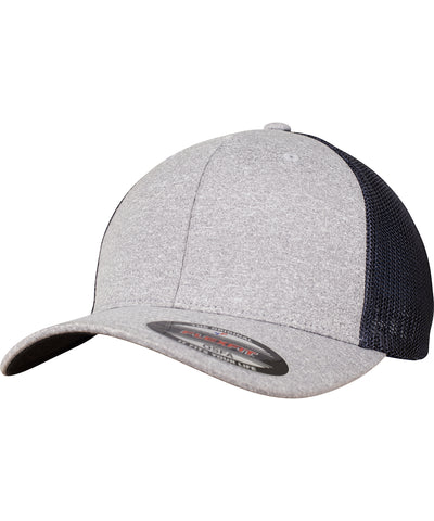 Flexfit melange mesh (6311) | heather navy