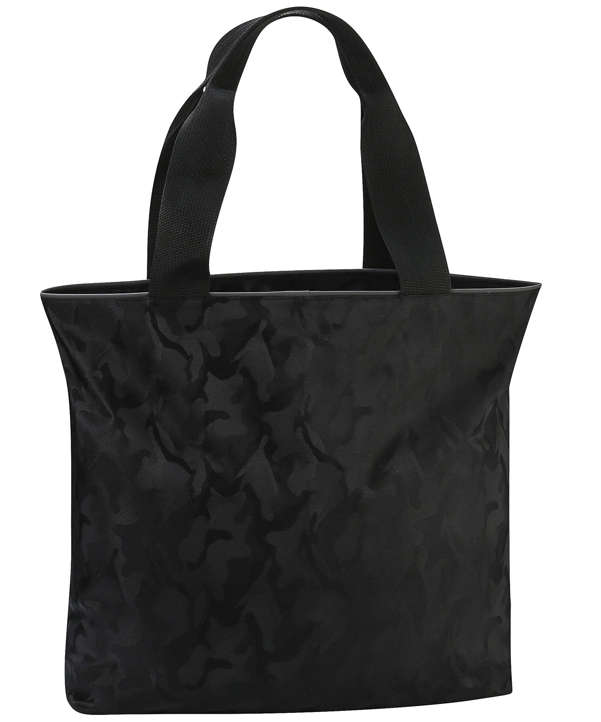 TriDri® camo shoulder/tote bag | Black Camo