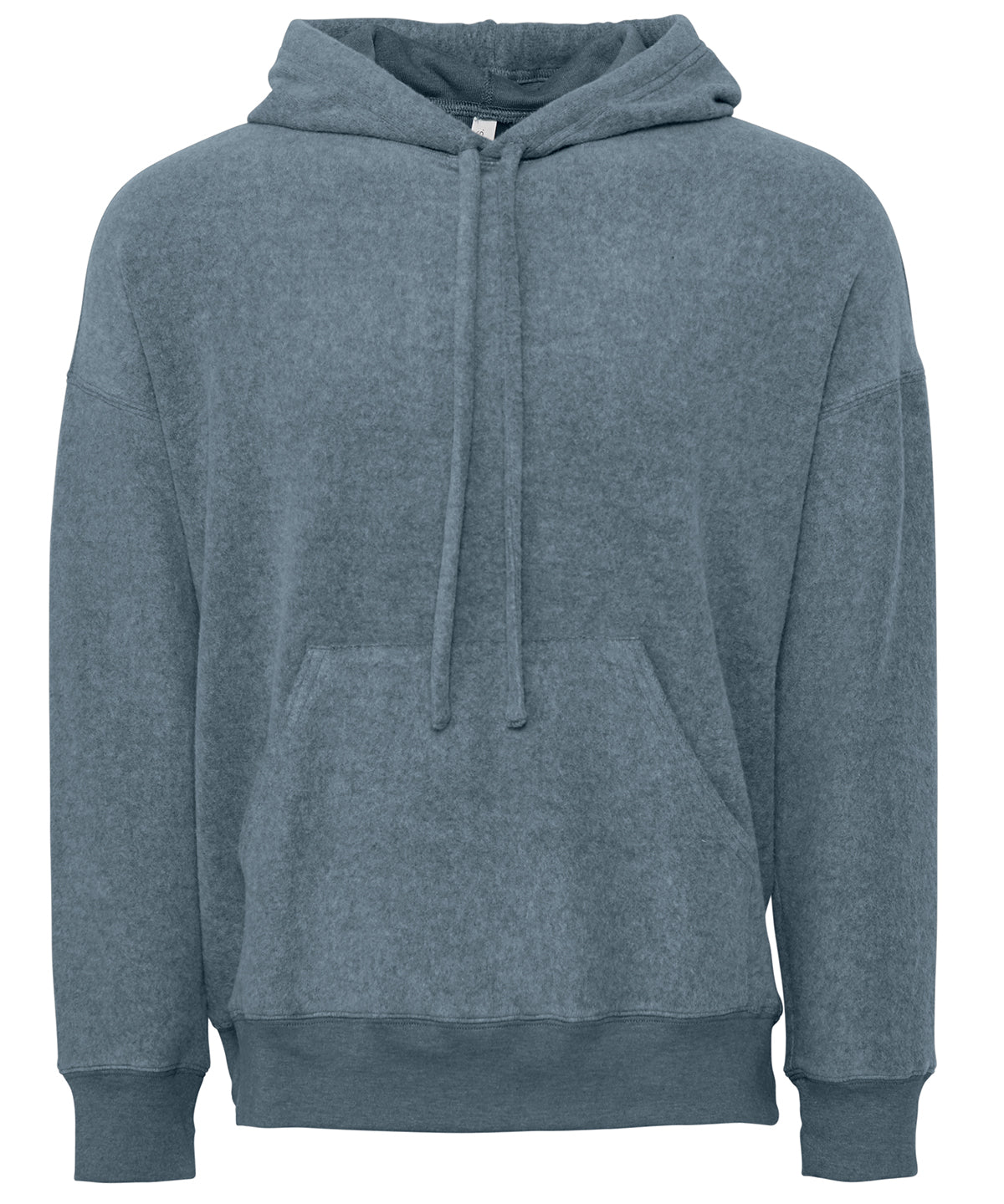 Unisex sueded fleece pullover hoodie | heather slate