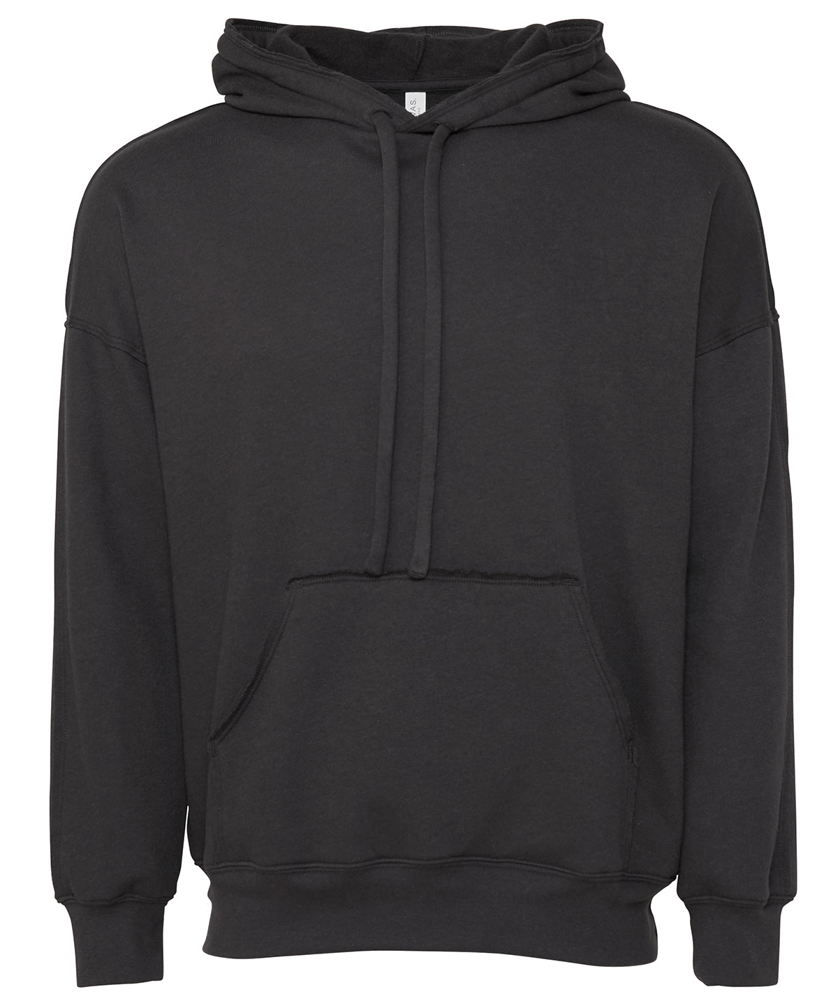 Unisex raw-seam hoodie | dark grey