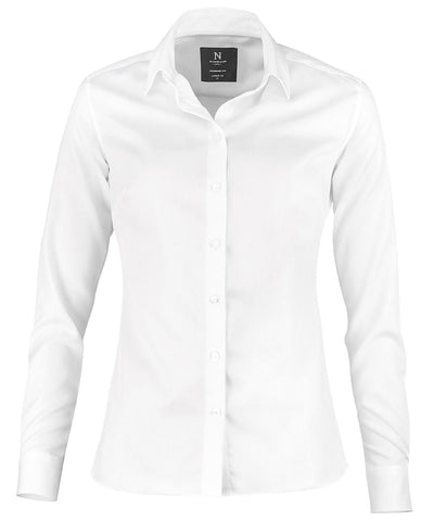 Womens Portland  super non-iron business shirt | white