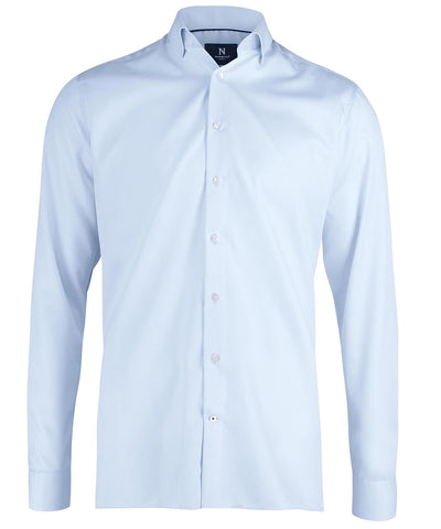 Portland modern fit  super non-iron business shirt | light blue