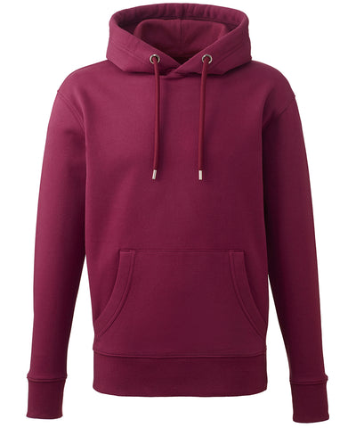 Mens Anthem hoodie | burgundy