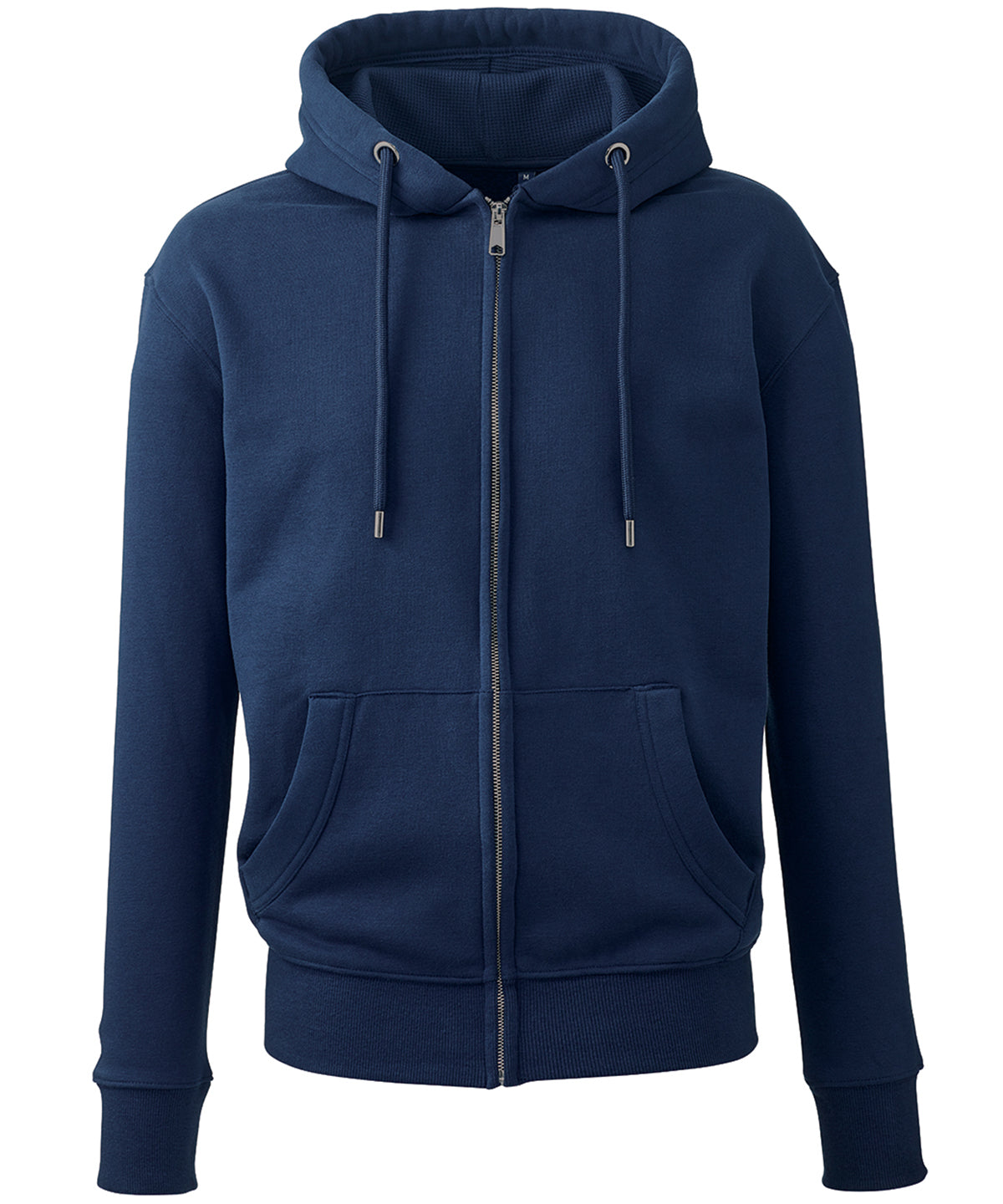 Mens Anthem full-zip hoodie | Navy