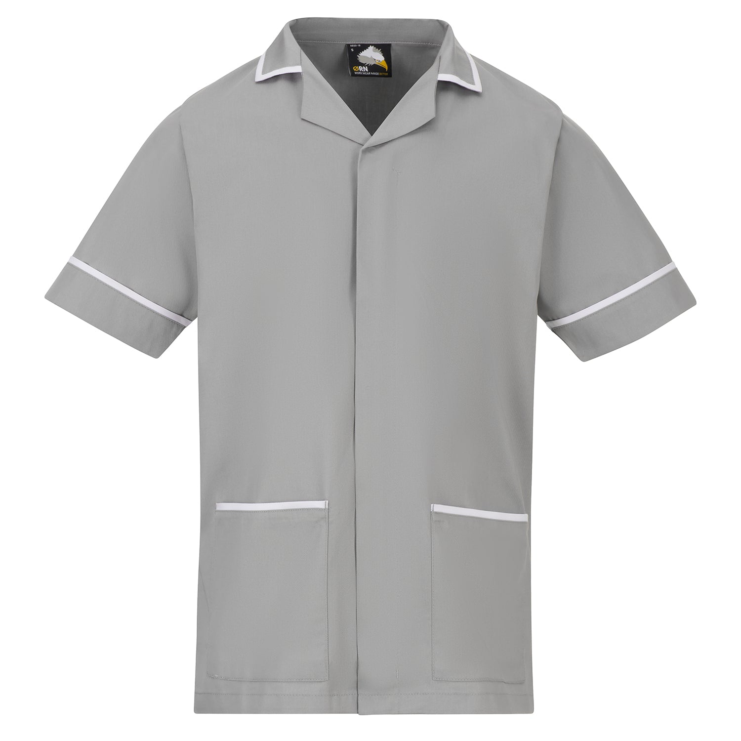 Darwin Male Tunic | Grey - White