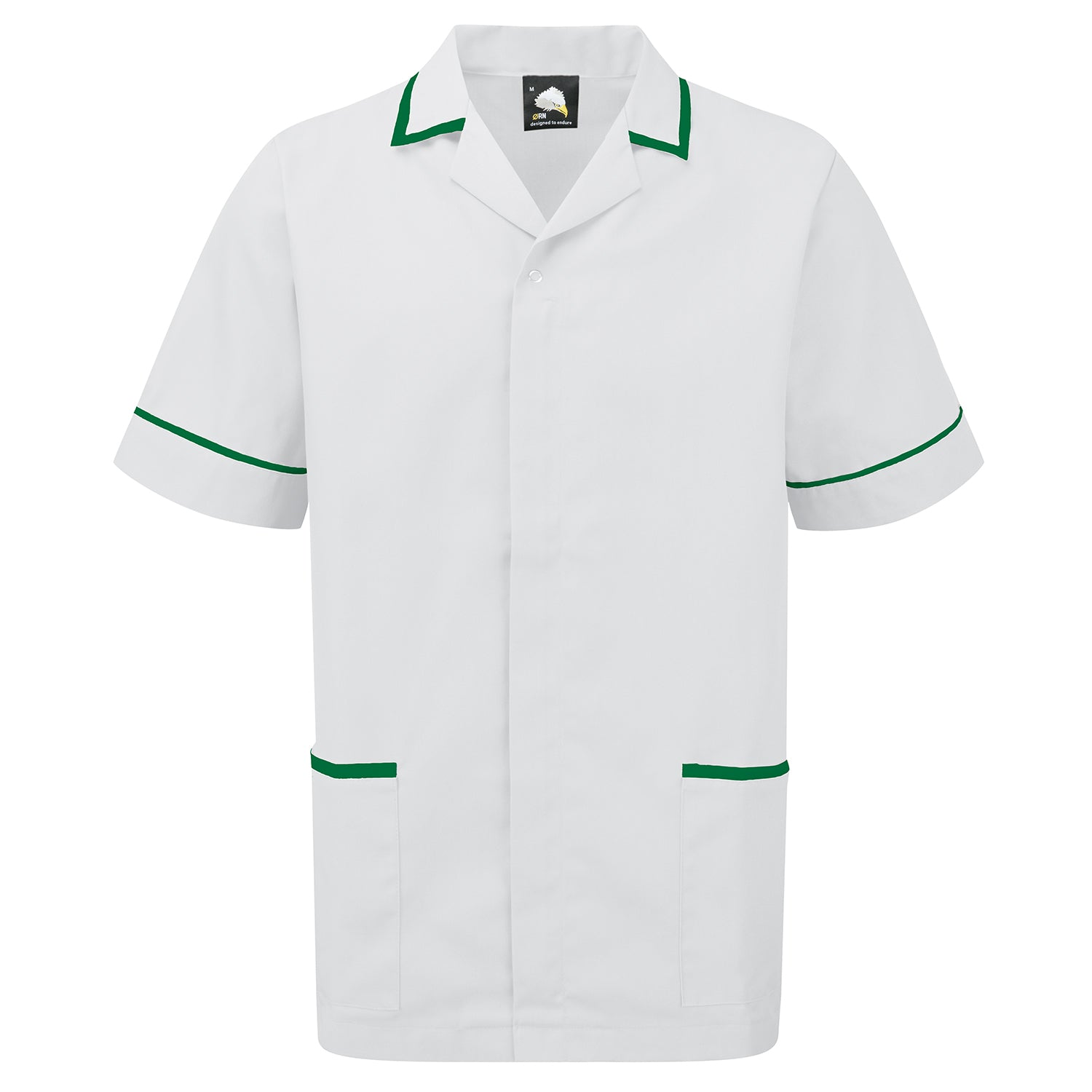 Darwin Male Tunic | White - Black