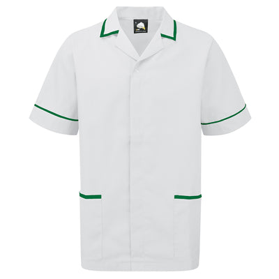 Darwin Male Tunic | White - Black