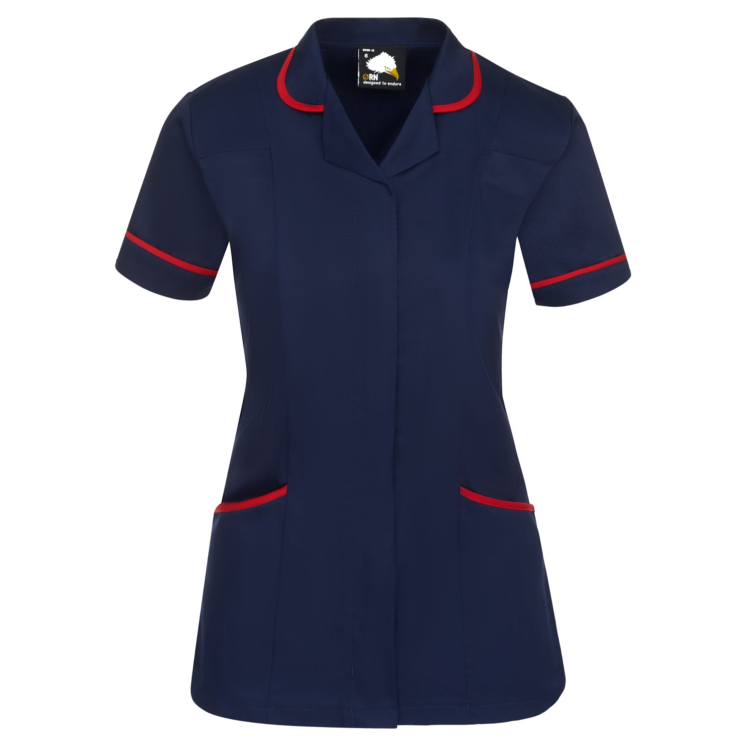 Florence Classic Tunic | Navy - Red