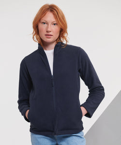 Womens full-zip outdoor fleece | black