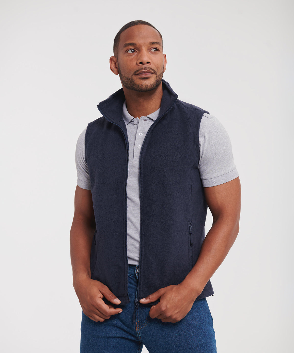 Outdoor fleece gilet | bright royal