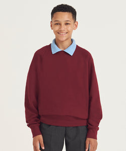 Senior Academy raglan sweatshirt | academy black