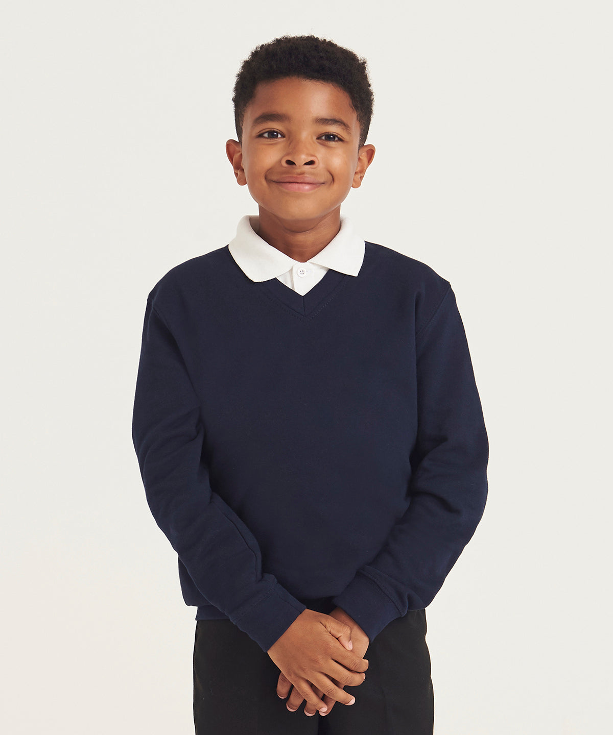 Kids Academy v-neck sweatshirt | academy black