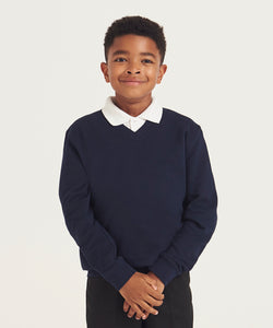 Kids Academy v-neck sweatshirt | academy black