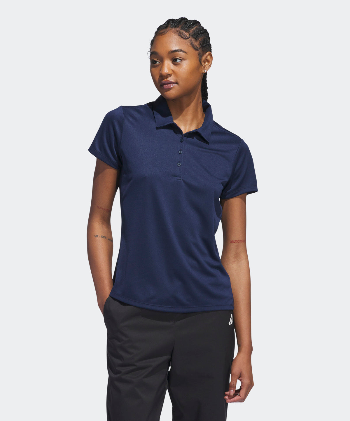 Womens adidas Performance polo | Black