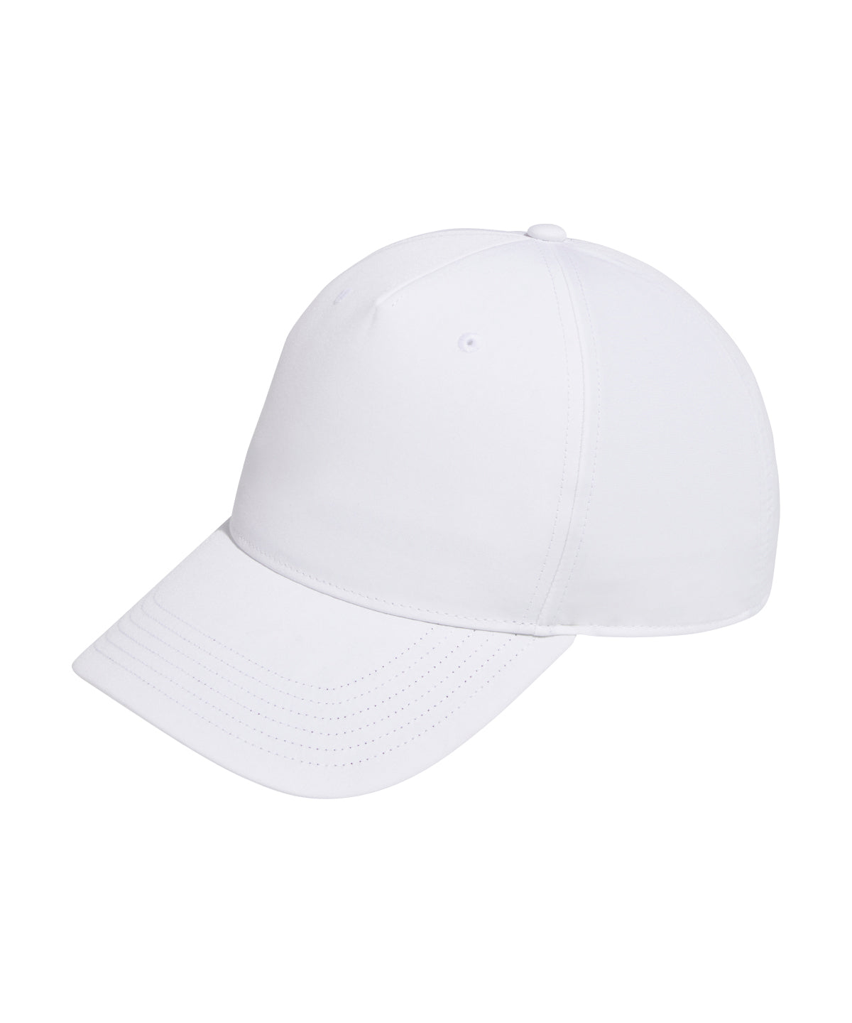 Golf performance crested cap | White