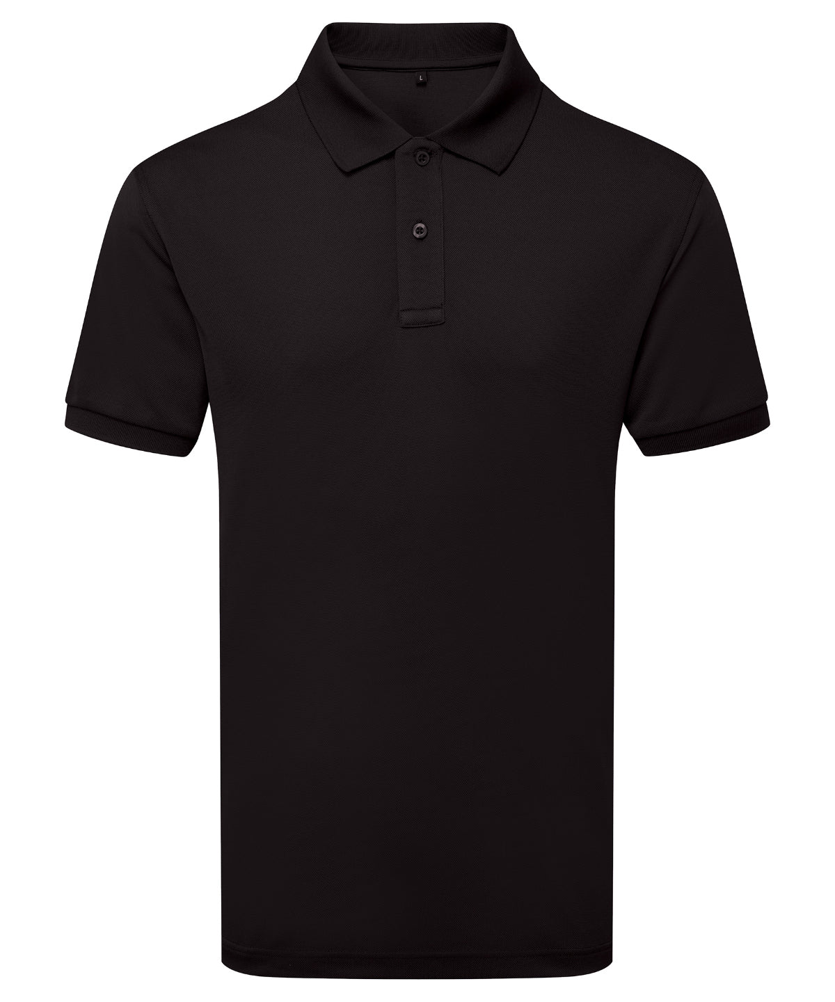 Mens GlacierTech polo | black