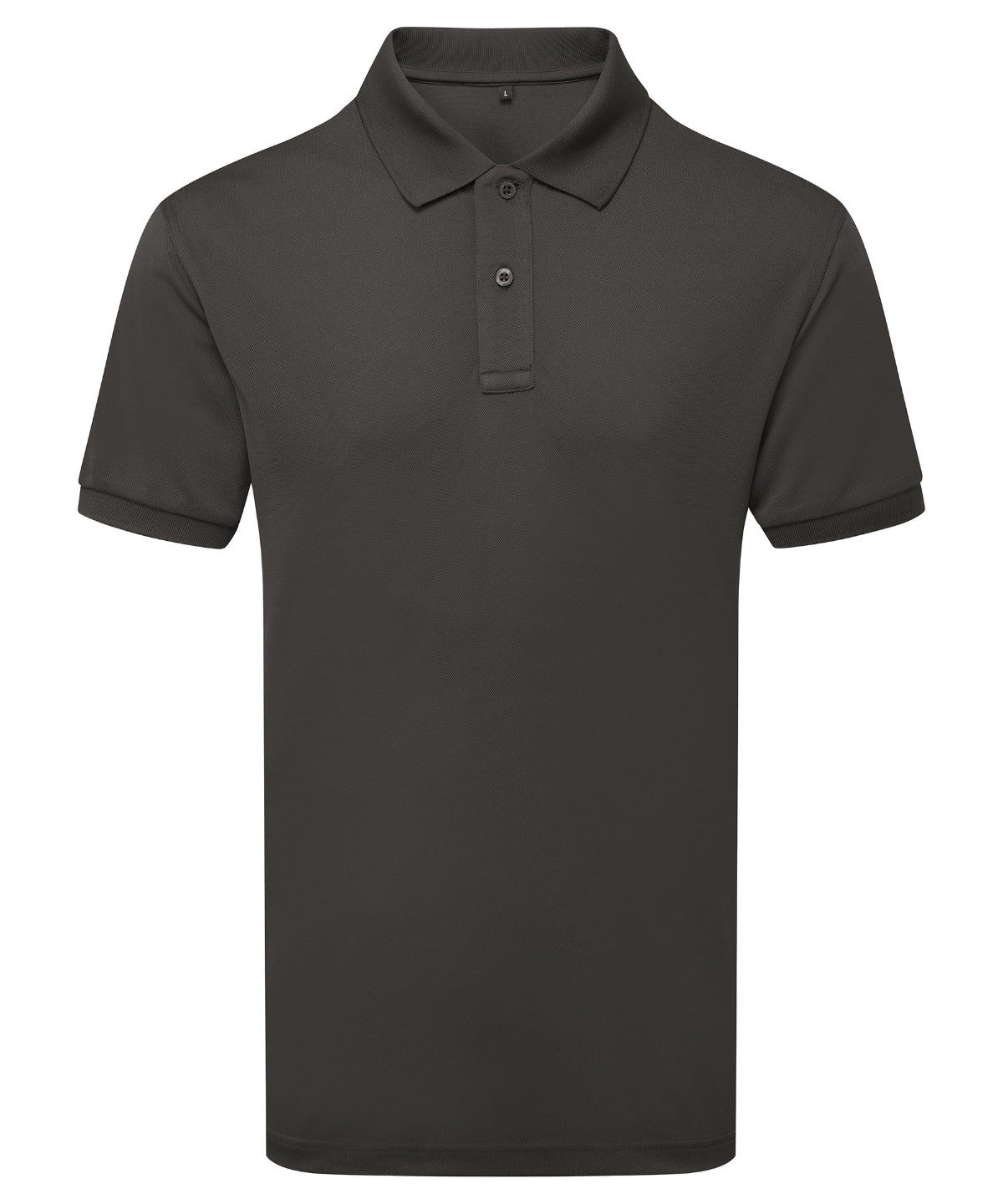 Mens GlacierTech polo | charcoal