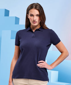 Womens Classic fit polo | black