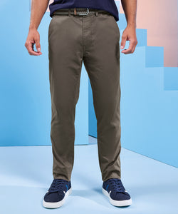 Mens Classic fit chinos | black