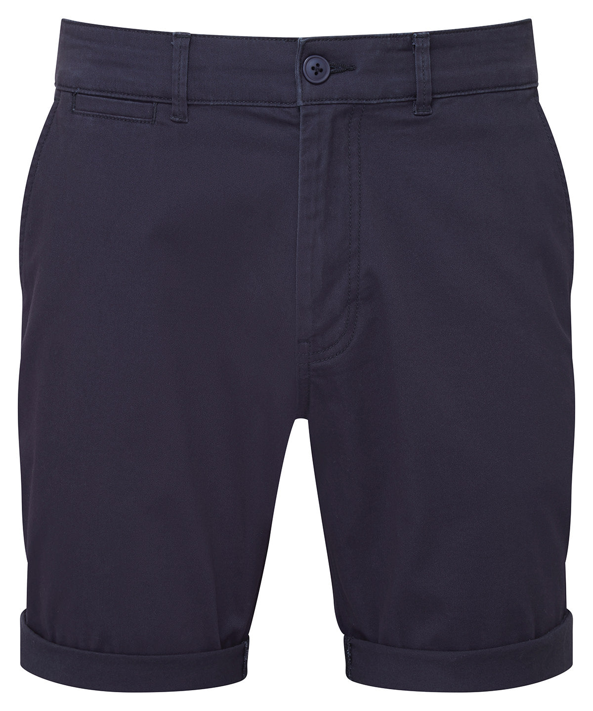 Mens lightweight chino shorts | navy