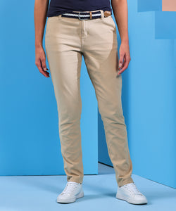 Womens Classic fit chinos | black