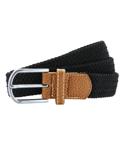 Braid stretch belt | black