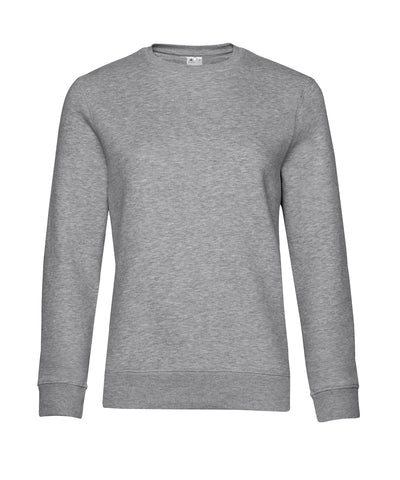 BC Queen crew neck | heather grey