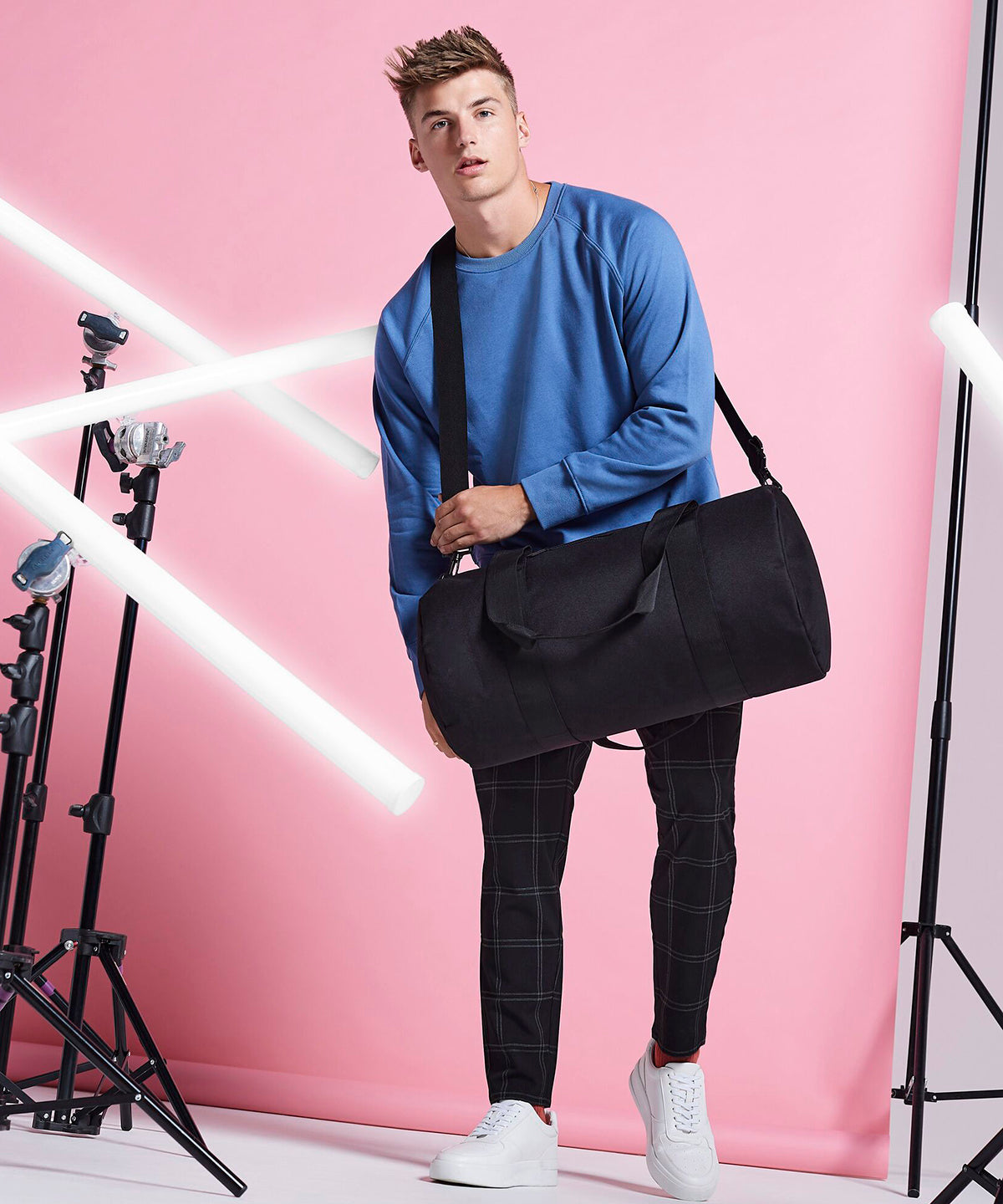 Original barrel bag XL | french navy/off white