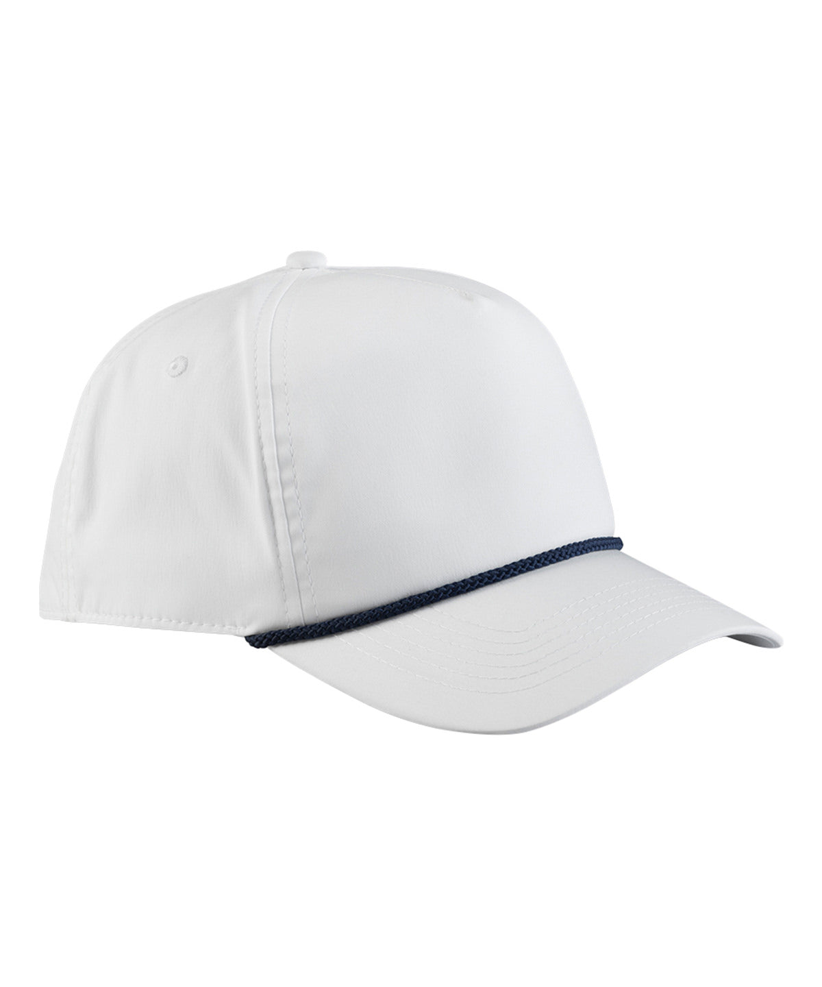 Rope detail golf cap | white/navy