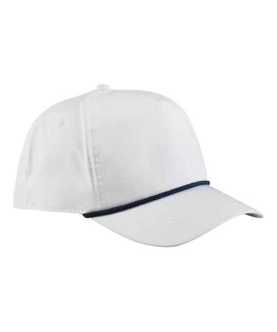 Rope detail golf cap | white/navy