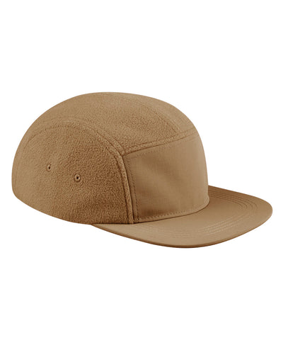 Recycled fleece outdoor camper cap | biscuit