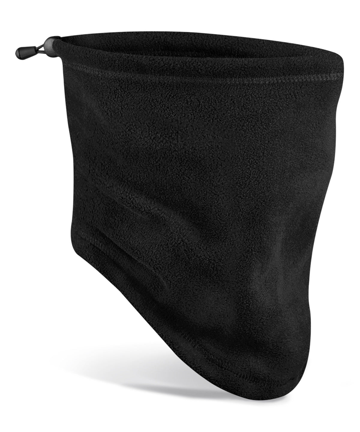 Recycled fleece snood | black