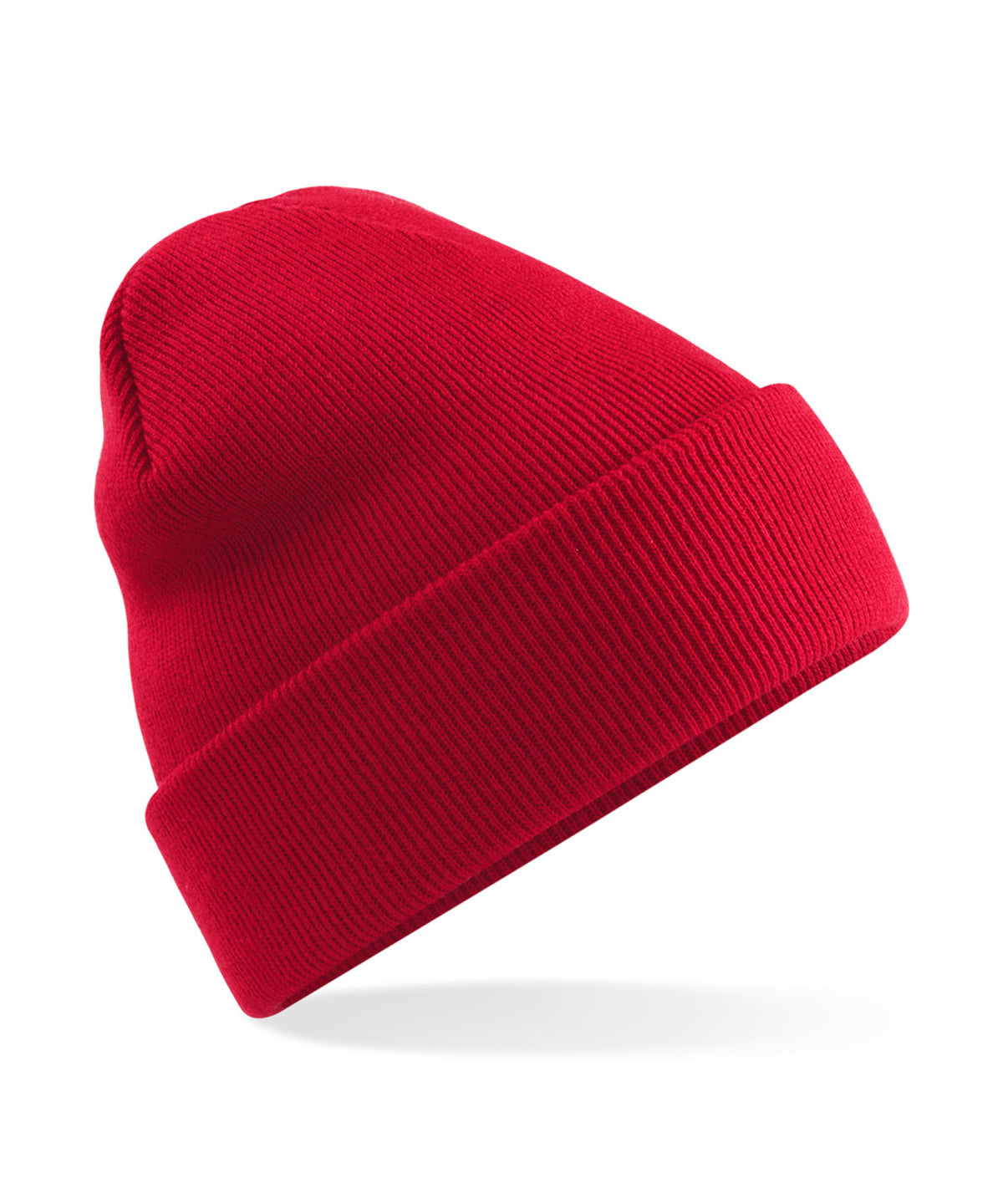 Polylana® original cuffed beanie | classic red