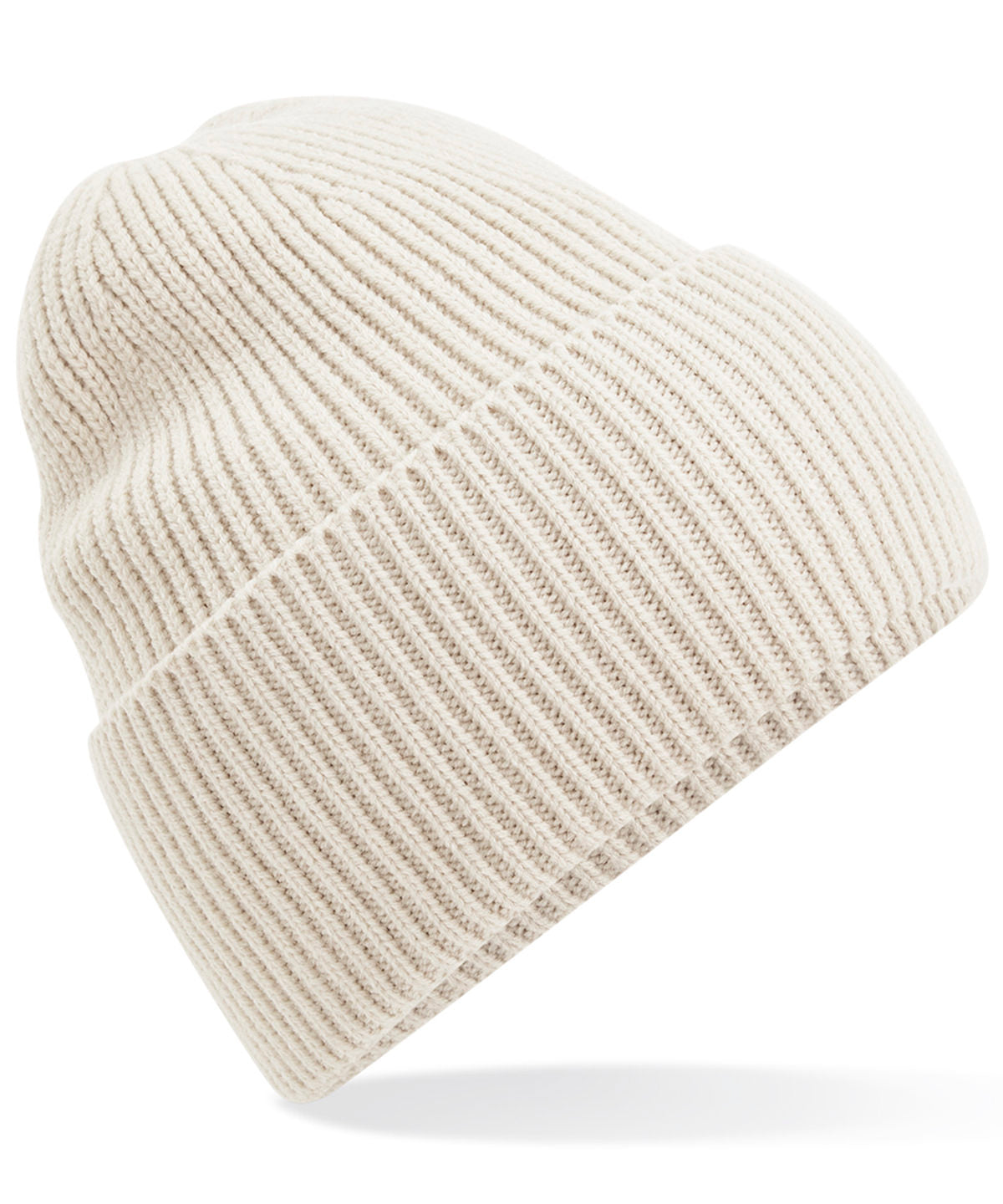 Oversized cuffed beanie | oatmeal